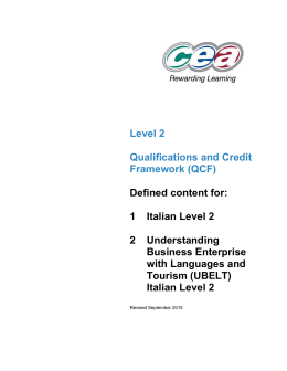 Italian Level 2