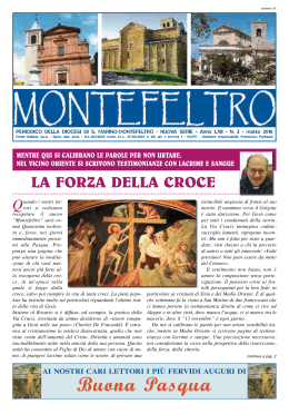 montefeltro `96.5 - Diocesi Di San Marino