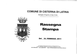 DI a - Comune di Cisterna di Latina