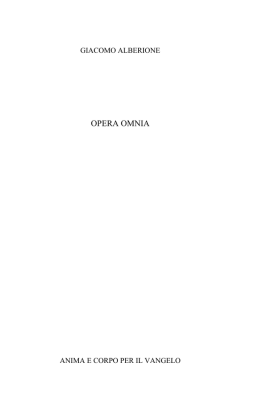 opuscoli - Opera Omnia