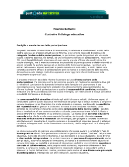 Costruire il dialogo educativo - Istituto Comprensivo Statale di