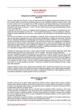 Archivio Editoriali 2006-2012