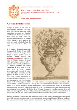 Ferrari, Giovanni Battista - Biblioteca Universitaria di Genova