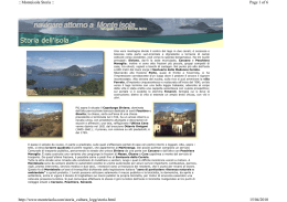 Monte Isola &ndash; storia e informazioni