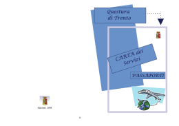 Passaporti - Questure sul web