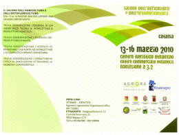 IL SALONE DELL`AGRICOLTURA E DELL`ORTOFLORICOLTURA