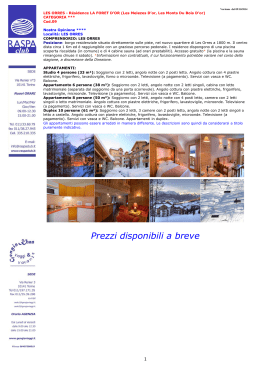 clicca qui per i prezzi inverno 2014/2015