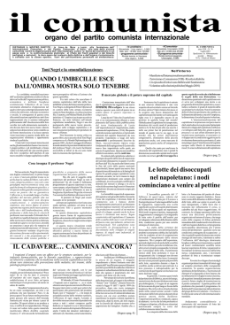 organo del partito comunista internazionale