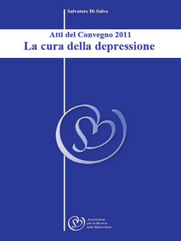 “La cura della depressione – Atti Convegno 2011” in formato pdf