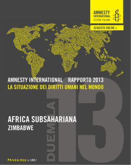 1_INTRODUZIONE_amnesty 2013 - amnesty :: Rapporto annuale