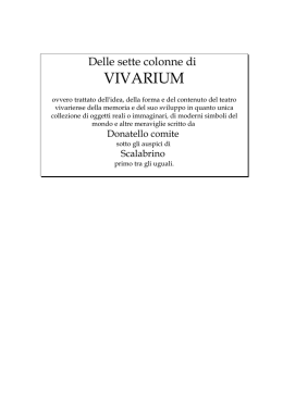 trattatello - Mario Rotta