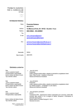 CURRICULUM EUROPEO GERMANA FRANGIONE completato 2.4