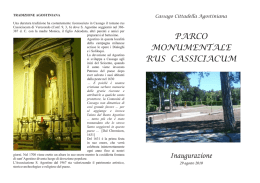 Opuscolo parco monumentale