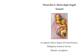 Parrocchia S. Maria degli Angeli Termoli Rituale e preghiere