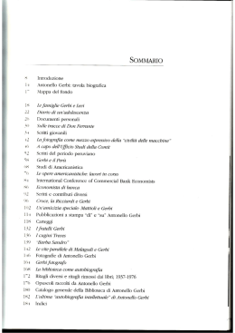 Vedi indice - Edizioni di Storia e Letteratura