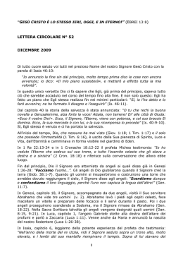 Lettera Circolare n. 52 - Missione Popolare Libera Italia