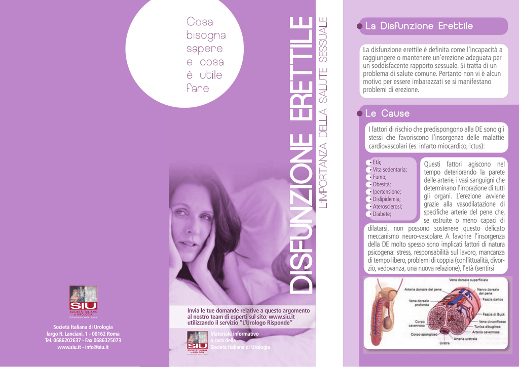affrontare la disfunzione erettile pdf