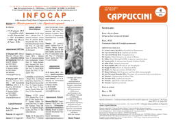 N. 04 - Notiziario dei Frati Cappuccini (aprile 2011)