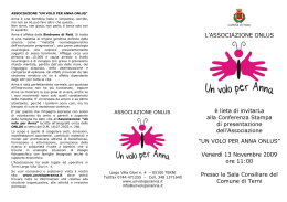 Scarica il pdf - Un Volo Per Anna