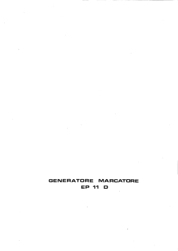 manuale d`uso