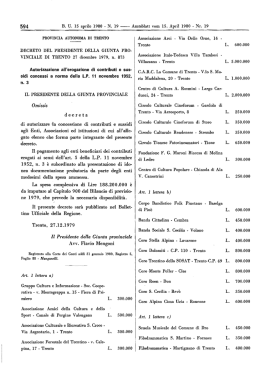 [90762] Bollettino n. 19 del 15/04/1980