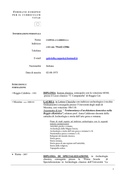 CV COPPOLA G - IC "O. Lazzarino" - Gallico