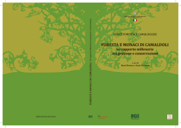 Codice forestale Camaldolese - INEA - Archivio Digitale