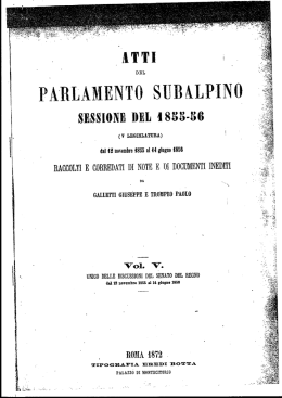 Indice dell`Attivit&agrave; Parlamentare