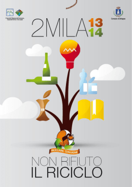 Page 1 Page 2 Raccolta rifiuti &ldquo;Porta a Porta&rdquo;. Il unto Care Cittadine