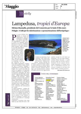 Lampedusa, tropici d`Europa - v