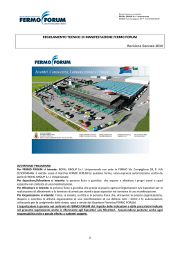 regolamento tecnico fermo forum