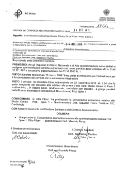 Deliberazione n.1764 14/10/2015