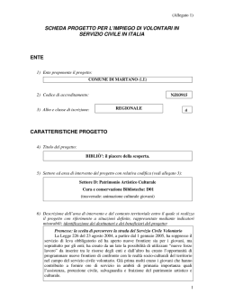 vedi il nostro bando