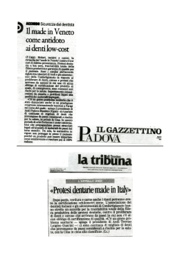 Il gazzettino di Padova, La Tribuna di Treviso, Il Gazzettino di