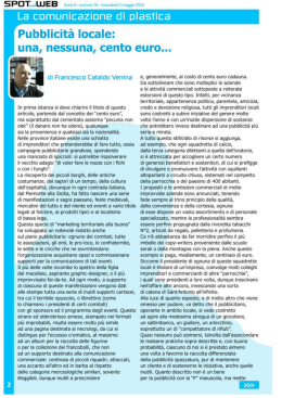 26) pubblicita` locale - francesco cataldo verrina