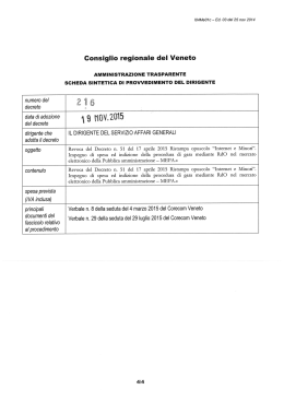 2 1 6 1 9 IlOV,2015 - Consiglio Regionale del Veneto