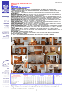 BARDONECCHIA - Residence Campo Smith CATEGORIA *** Cod