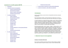Lavorare in un altro paese dell`UE
