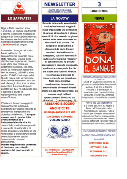 Numero 3 - Domenica 7 Domenica 21 Venerd&igrave; 26