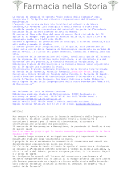 Recipienti in Ceramica - Farmacia nella Storia