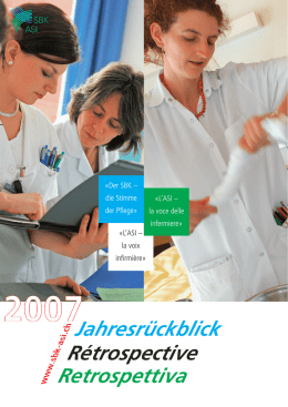 Jahresr&uuml;ckblick 2007