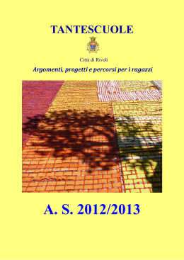 AS 2012/2013 - Comune di Rivoli