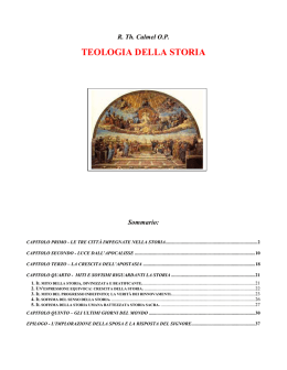 TEOLOGIA DELLA STORIA R Th Calmel OP