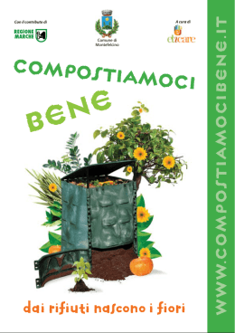 Scarica l`opuscolo - Compostiamoci Bene