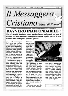 davvero inaffondabile