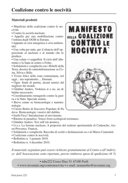 Testo - Associazione Centro Documentazione Pistoia