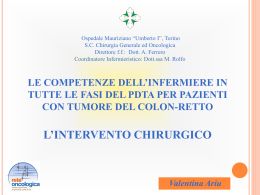 Diapositiva 1 - Rete Oncologica Piemonte