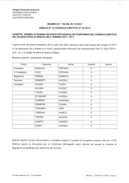 Atto di proclamazione durata