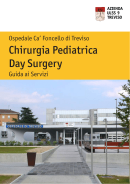 Chirurgia Pediatrica Day Surgery
