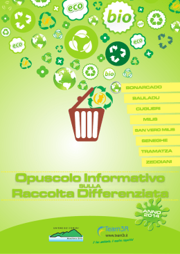Opuscolo Informativo sulla Raccolta differenziata
